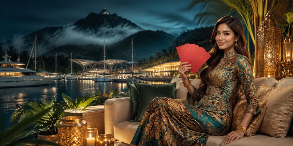 Bonus sampul merah bertema batik untuk pemain Langkawi